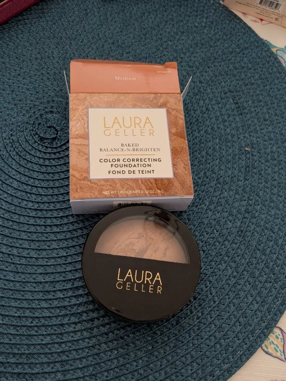 Baked-n-Brighten Color Correcting Foundation and dual-ended Brush